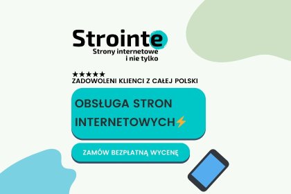 Obsługa stron internetowych
