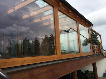 Mycie ogródków letnich