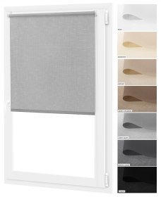 Wyprodukowanie na wymiar Klasycznej Rolety Półzaciemniającej, w wybranym kolorze.