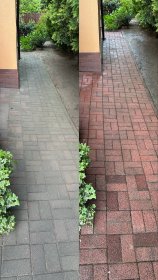 Mycie kostki brukowej/podjazdów