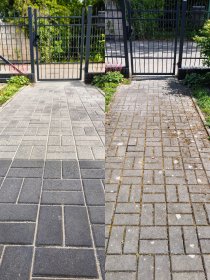 Mycie,malowanie kostki brukowej