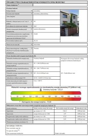 świadectwo energetyczne