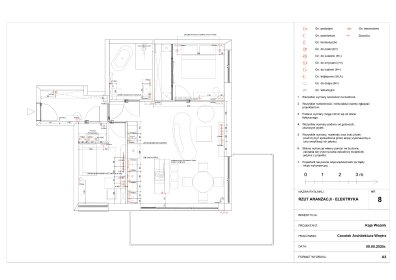 Projekt aranżacji wnętrz - Projekt koncepcyjny