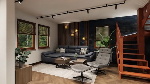 Projekt aranżacji wnętrz - Projekt rozszerzony