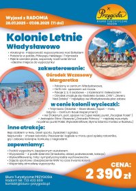Kolonie letnie dla dzieci i młodzieży
