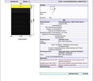 Żaluzje fasadowe w systemie RAFF-E