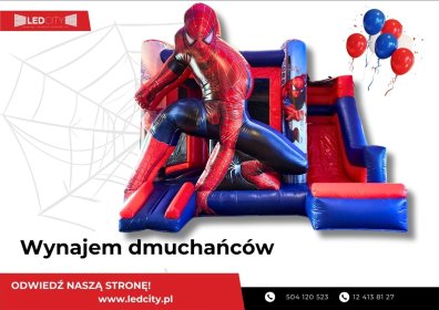 Wynajem dmuchanego zamku dla dzieci - Dmuchaniec Spider-man