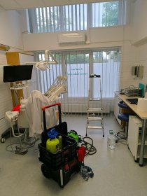 Czyszczenie i odgrzybianie klimatyzacji.