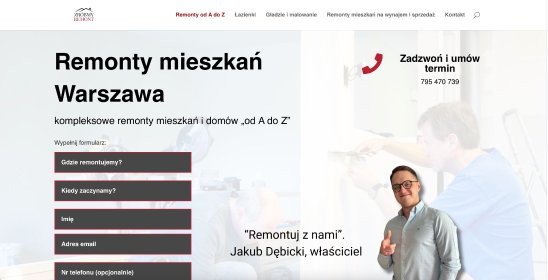 Tworzenie stron internetowych