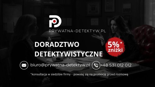 Doradztwo detektywistyczne - wakacyjna oferta