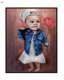 Portret na płótnie