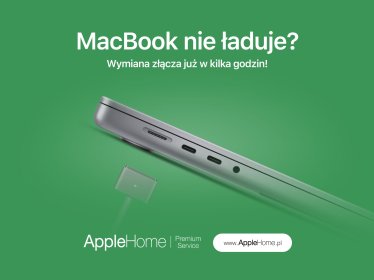 Wymiana złącza ładowania w MacBook