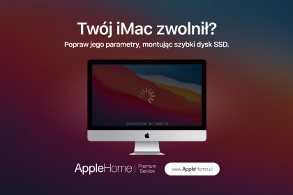 Wymiana dysku iMac Szczecin
