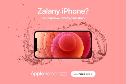 Naprawa iPhone po zalaniu
