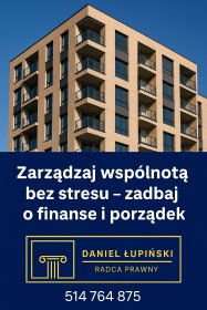 Specjalistyczne wsparcie prawne dla spółdzielni mieszkaniowych i wspólnot mieszkaniowych.