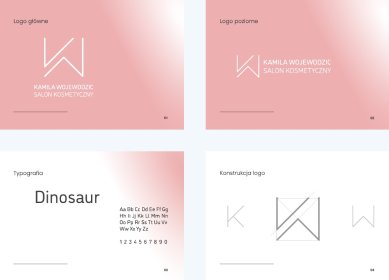 Tworzę nowoczesne logotypy i systemy graficzne.