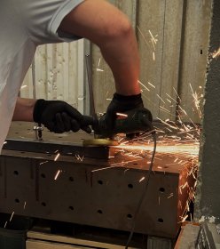 Metalowe blustrady, poręcze balkonowe