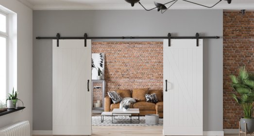 Dostawa i montaż wewnętrznych drzwi przesuwnych w różnych systemach