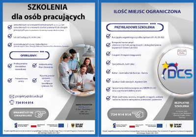 CERTYFIKOWANE KURSY I SZKOLENIA DOFINANSOWANE Z FUNDUSZY EUROPEJSKICH