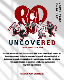 uncoveRED - taniec dla młodzieży