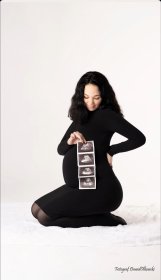 Sesje ciążowe w studio lub plenerze