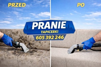 Pranie mebli tapicerowanych z osuszaniem u klienta w domu/mieszkaniu
