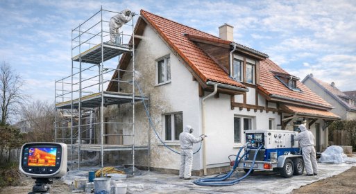 Ocieplanie elewacji i docieplanie budynków – termoizolacja ścian bez styropianu