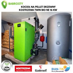 Montaż kotłów na pellet/ drewno