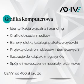Projekty graficzne, które wyróżniają markę i przyciągają uwagę klientów.