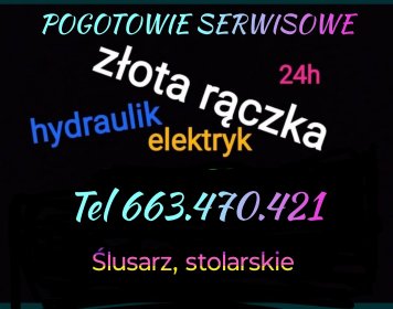 Inne usługi elektryczne szybko i sprawnie 24h.