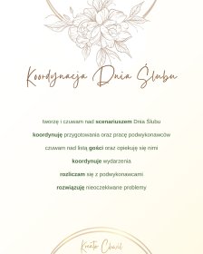 koordynacja dnia ślubu
