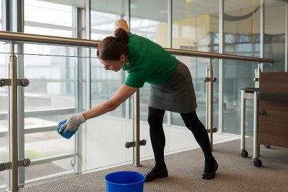 Sprzątanie powierzchni usługowych