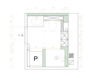 Układ Funkcjonalny + Analiza łazienki