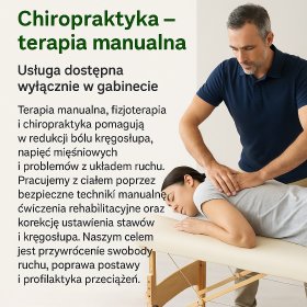 Chiropraktyka – terapia manualna, praca z ciałem, kręgosłupem i układem ruchu