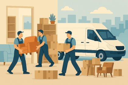 Przeprowadzka mieszkania 2–3 pokoje