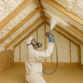 Ocieplenie poddasza pianką PUR