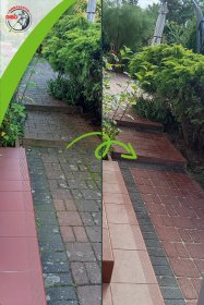 Mycie kostki betonowej