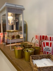 Elegancki Popcorn Bar
