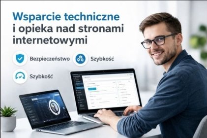 Wsparcie techniczne i opieka nad stronami internetowymi