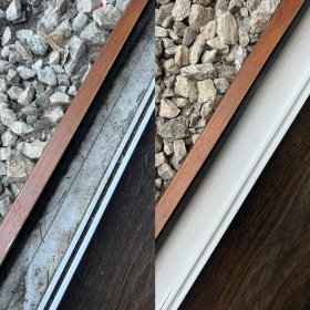 Mycie okien, oczyszczanie ram okiennych