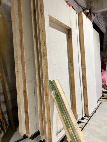 Szkielet drewniany i stalowy