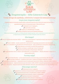 Terapia Zajęciowa | Dogoterapia – Siła Czterech Łap - Białystok