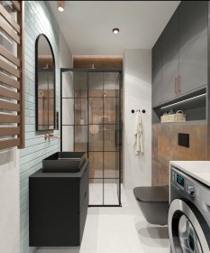 Projekt aranżacji wnętrz.