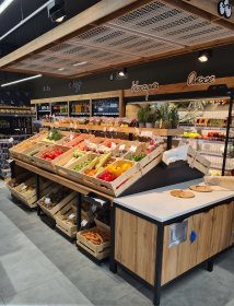 Projektowanie i wyposażanie powierzchni Retail - meble, chłodnictwo, oświetlenie