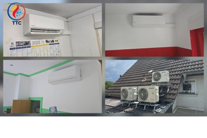 Montaz klimatyzacji dla firm