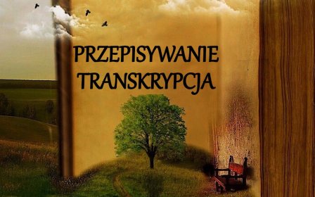 Przepisywanie i transkrypcja