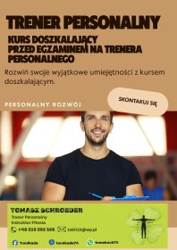 KURS DOSZKALAJĄCY DLA TRENERÓW PERSONALNYCH I INSTRUKTORÓW FITNESS