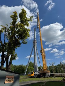 Demontaż konstrukcji stalowych.