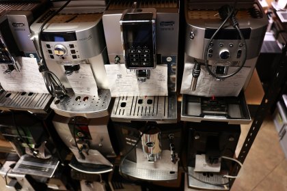 Naprawa domowych, automatycznych ekspresów do kawy