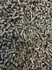 Pellet z łuski słonecznika